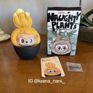 Pop Mart Labubu The Monsters Naughty Plants Cactus Confirmed Open Box